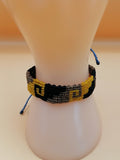 Handmade Geometric Macrame Maze Bracelet