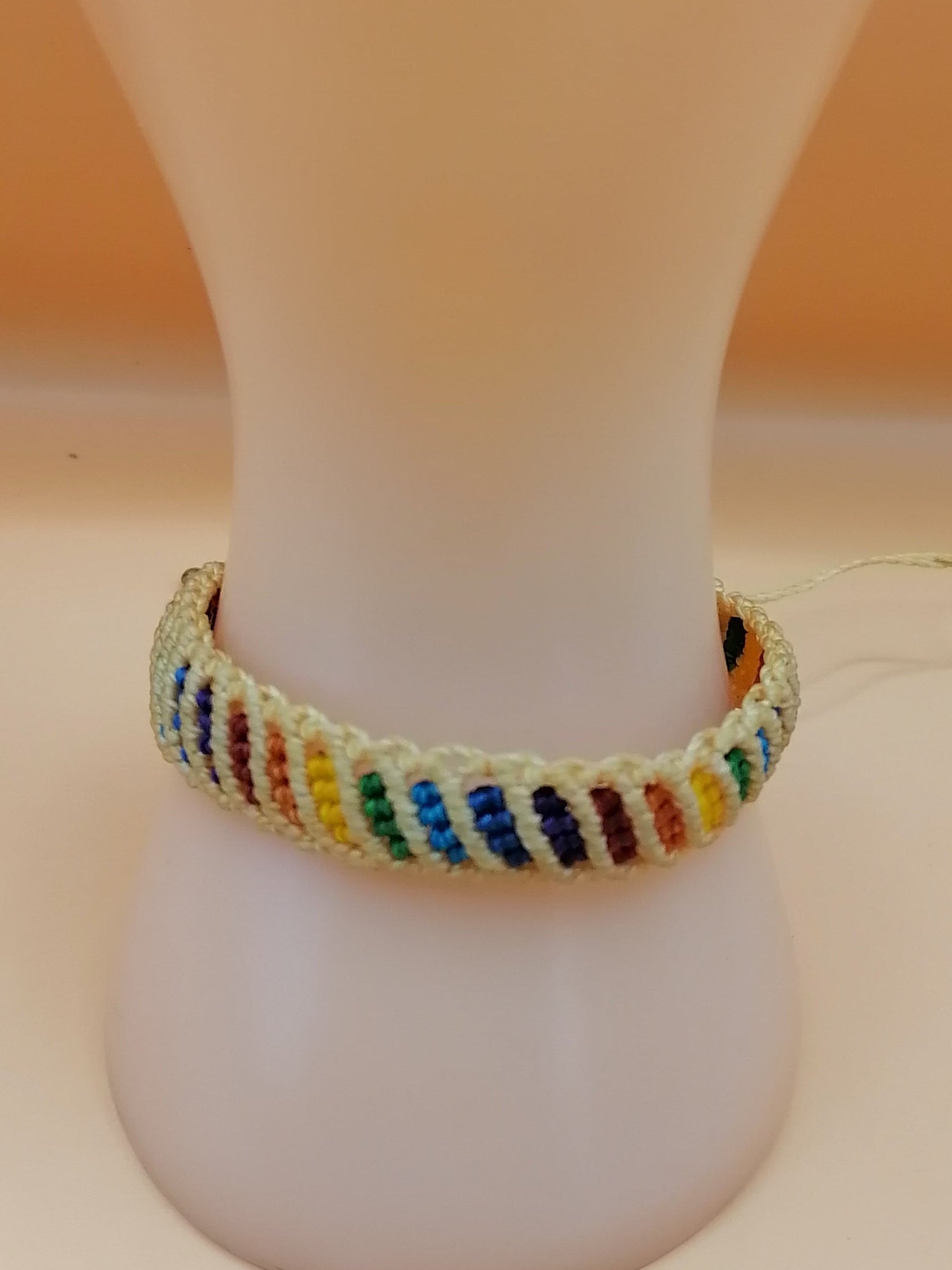 High Quality Hand-Woven Colorful Macrame Bracelet