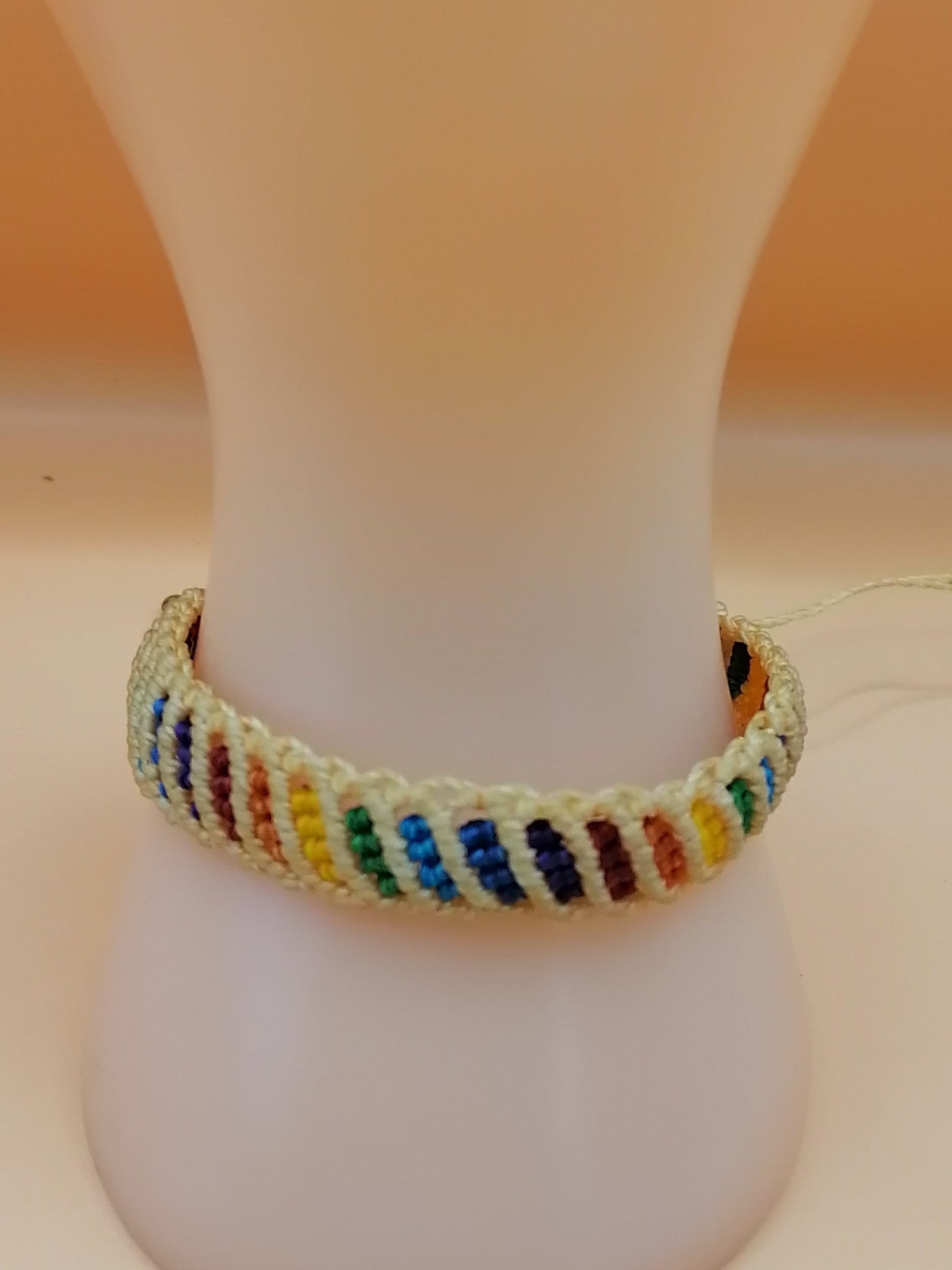 High Quality Hand-Woven Colorful Macrame Bracelet