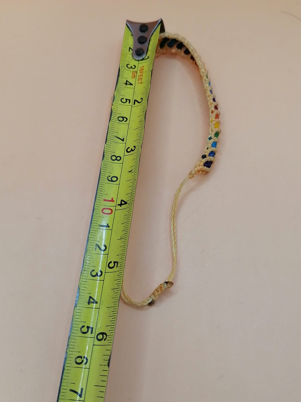 High Quality Hand-Woven Colorful Macrame Bracelet