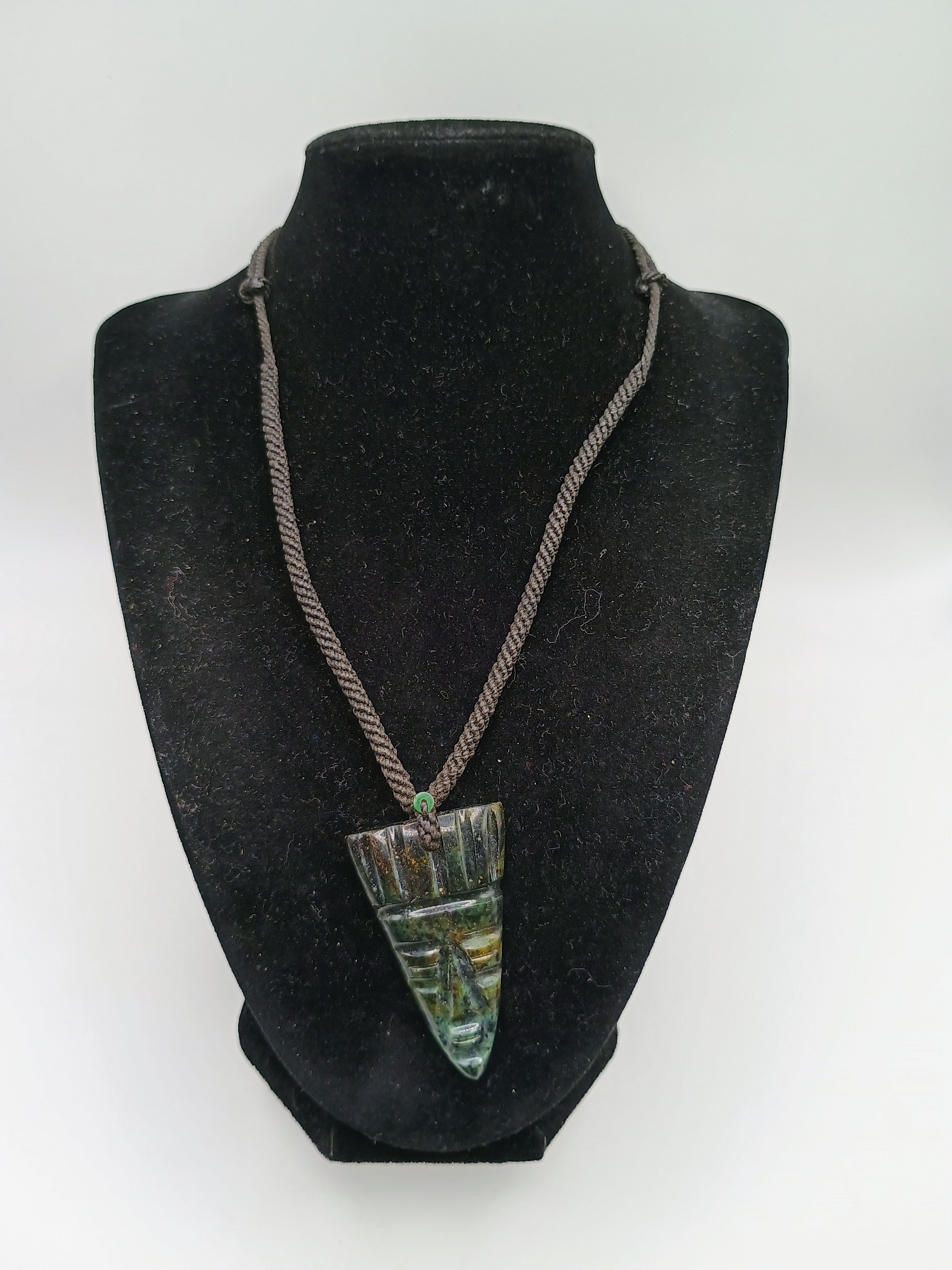 Unisex Necklace Woven Macrame Thread Peruvian Handicraft Cuso