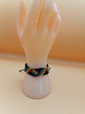 LGBTQ Rainbow Macrame Bracelet Handmade Show Your Pride
