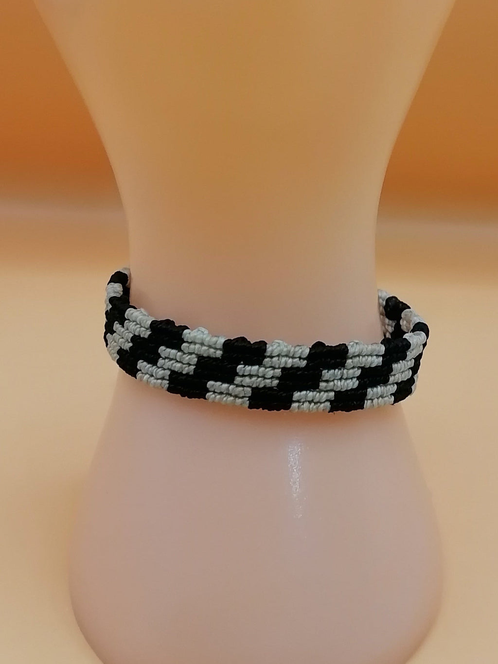 Handwoven Bracelet with Labyrinth Design, Cusco Crafts