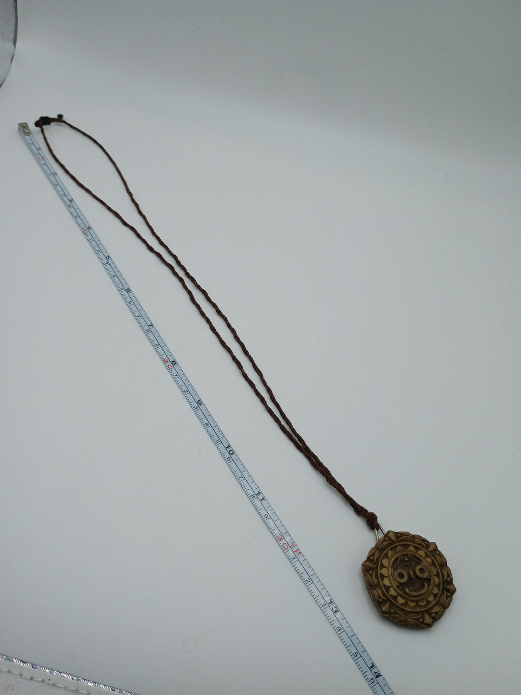 Handmade Inca Sun Macrame Necklace, Cultural and Artisanal