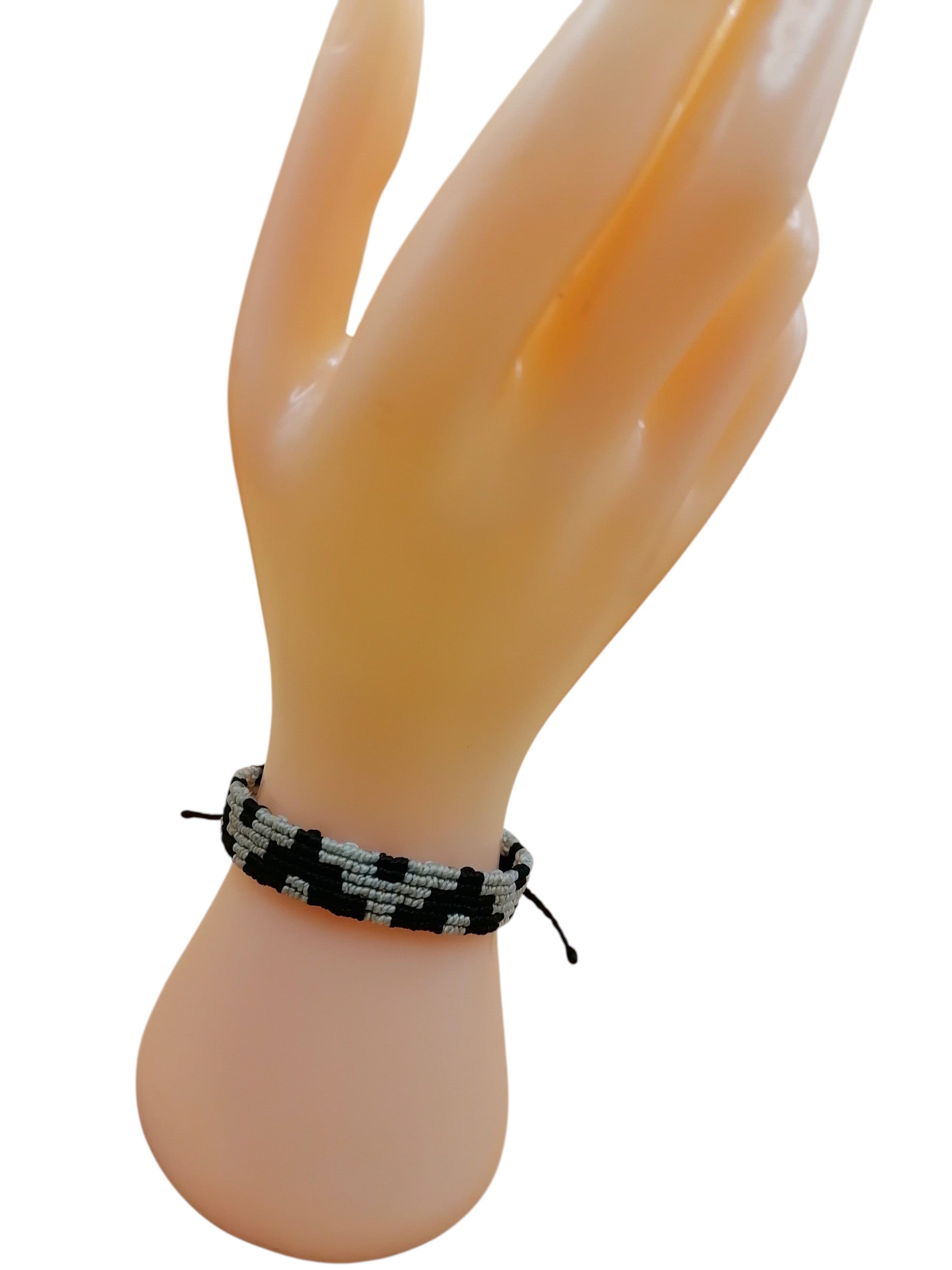 Chakana Macrame Bracelet Andean Cosmovision