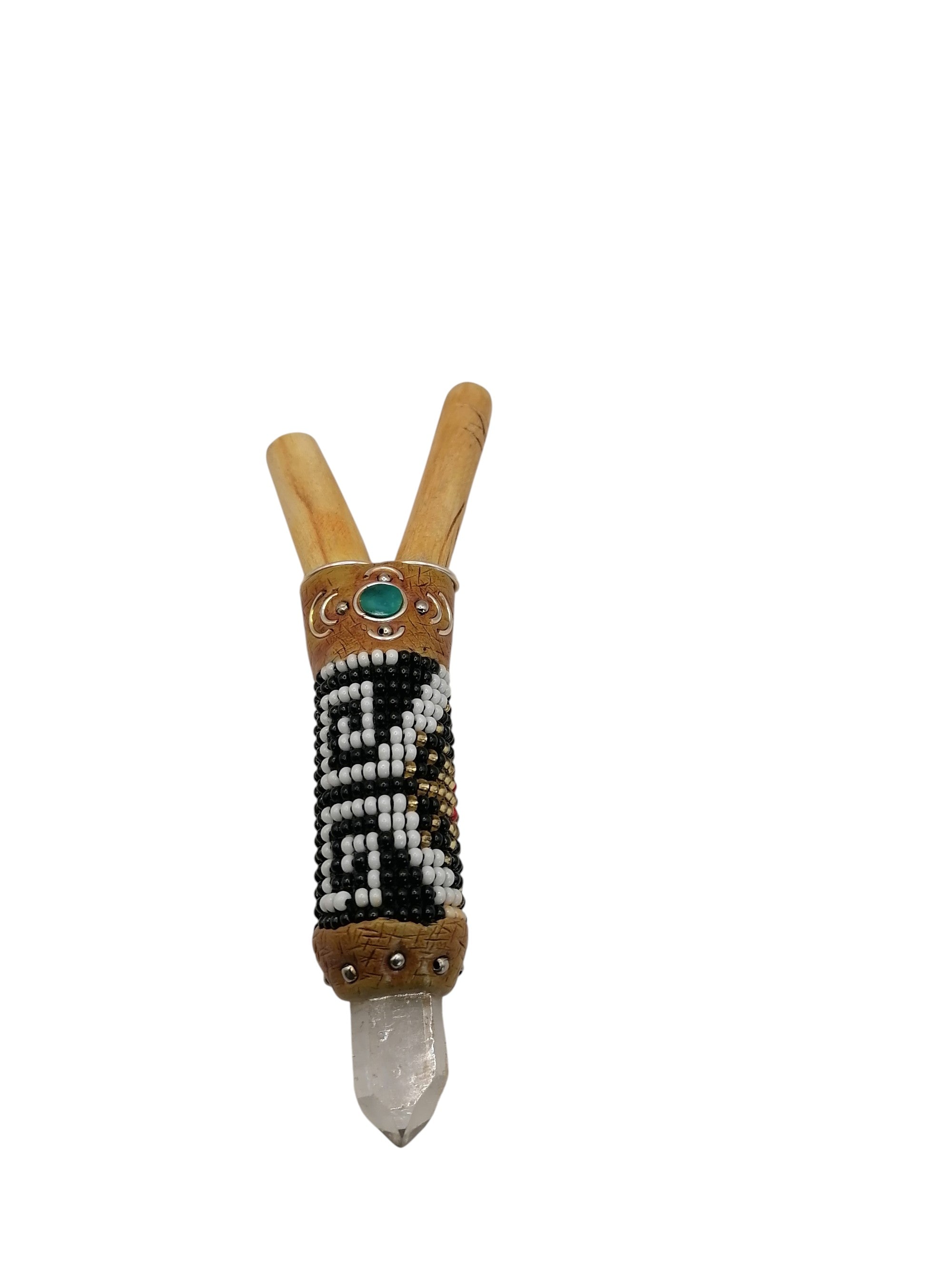 Peruvian Kuripe Unisex Handmade Chonta Wood