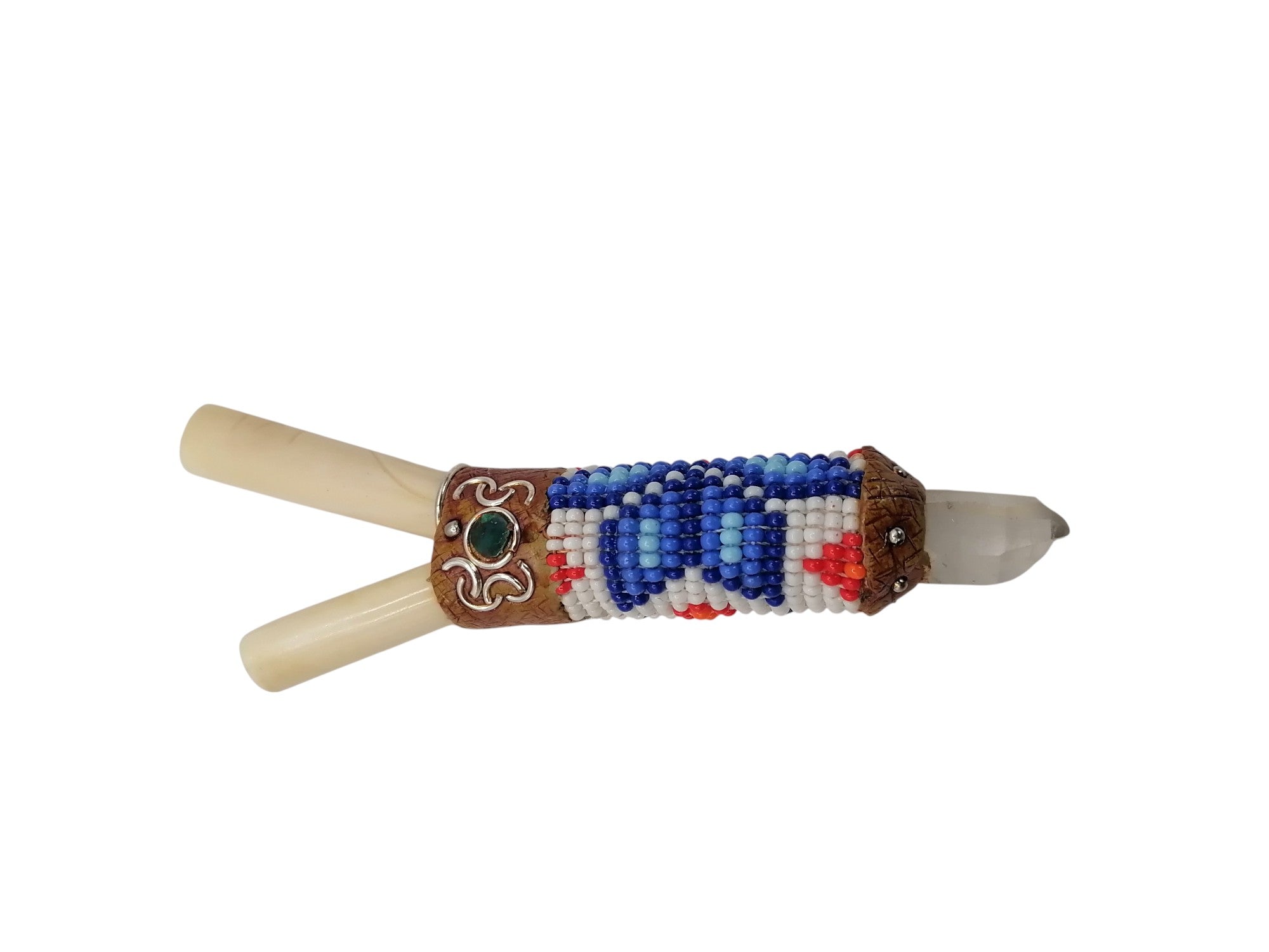 Kuripe Unisex Handmade Decorated with Multicolored Beads