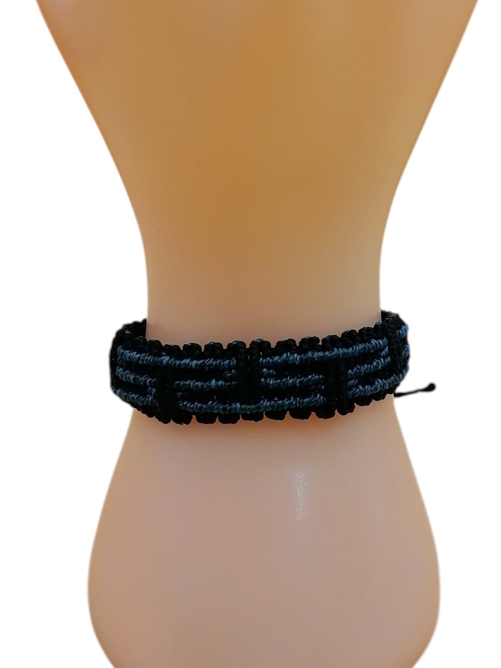 Peruvian Macrame Handmade Bracelet with Ancestral Labyrinth Design