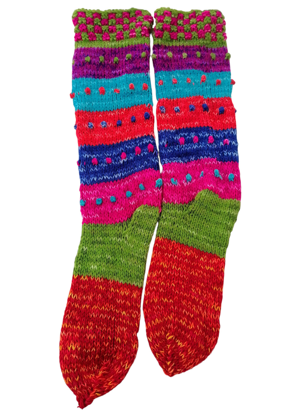 Unisex Winter Warm Socks, Soft and Comfortable Wool Knit, Cusco