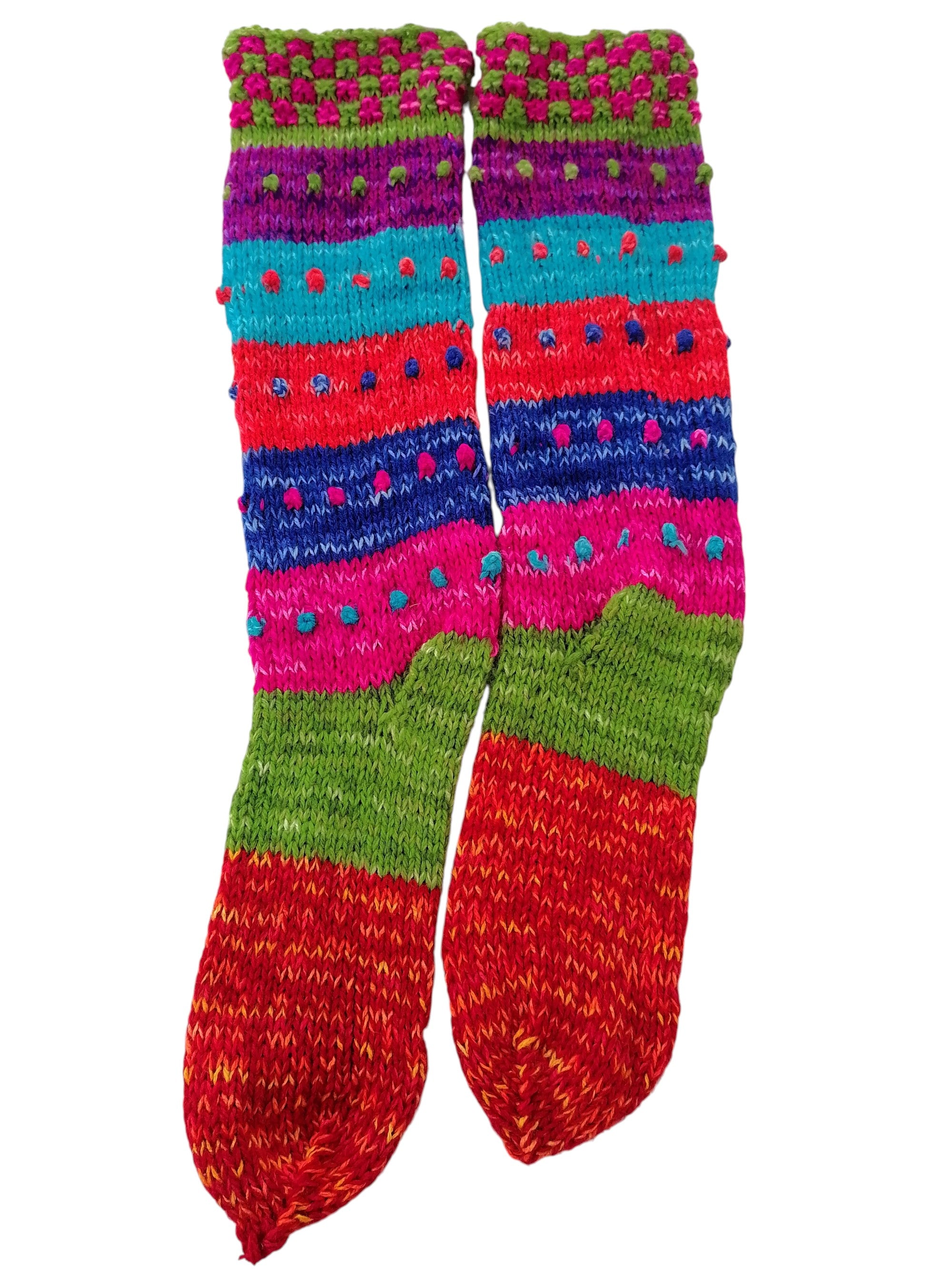 Unisex Winter Warm Socks, Soft and Comfortable Wool Knit, Cusco