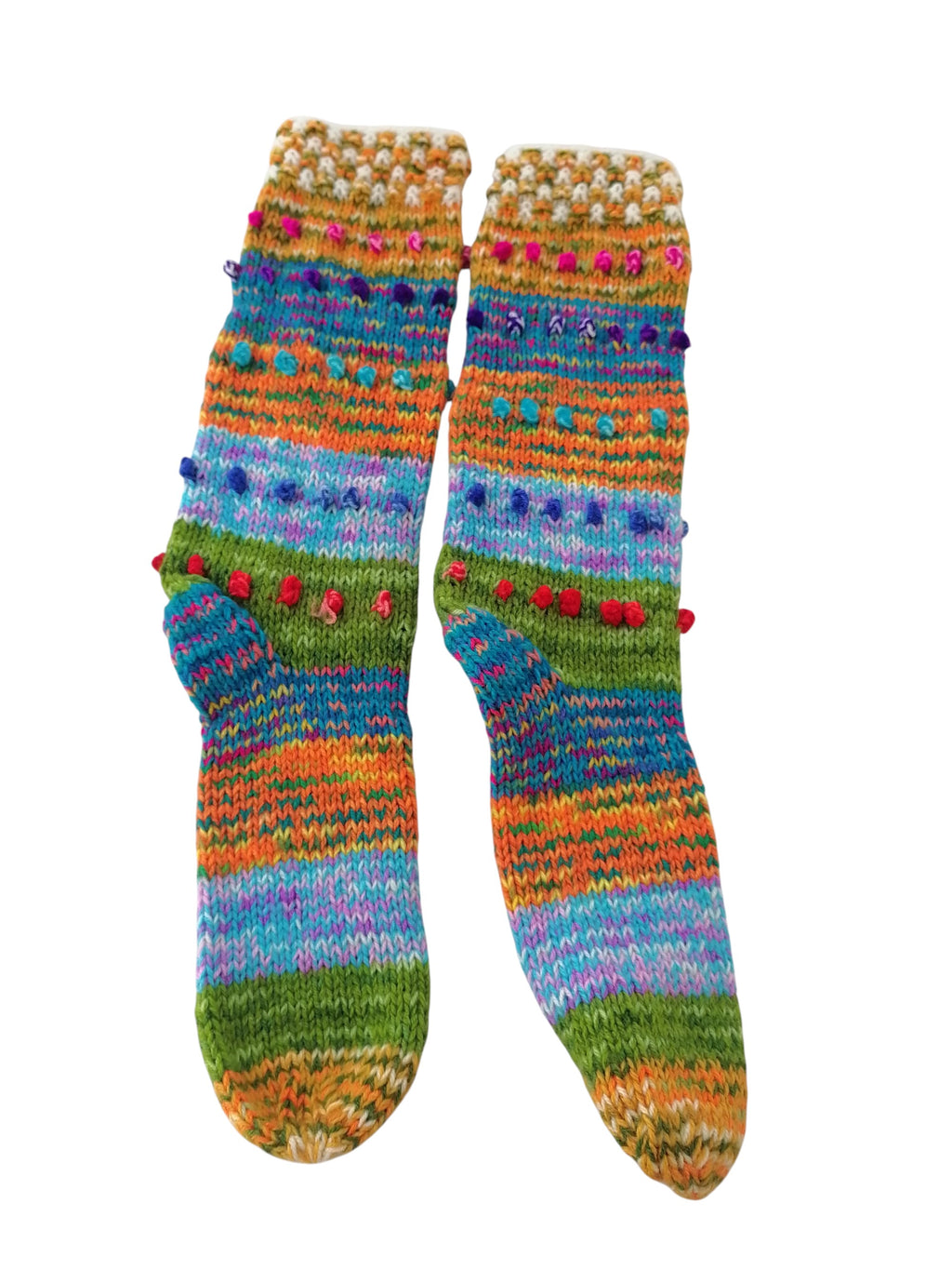 Warm Winter Wool Knit Socks Cusco