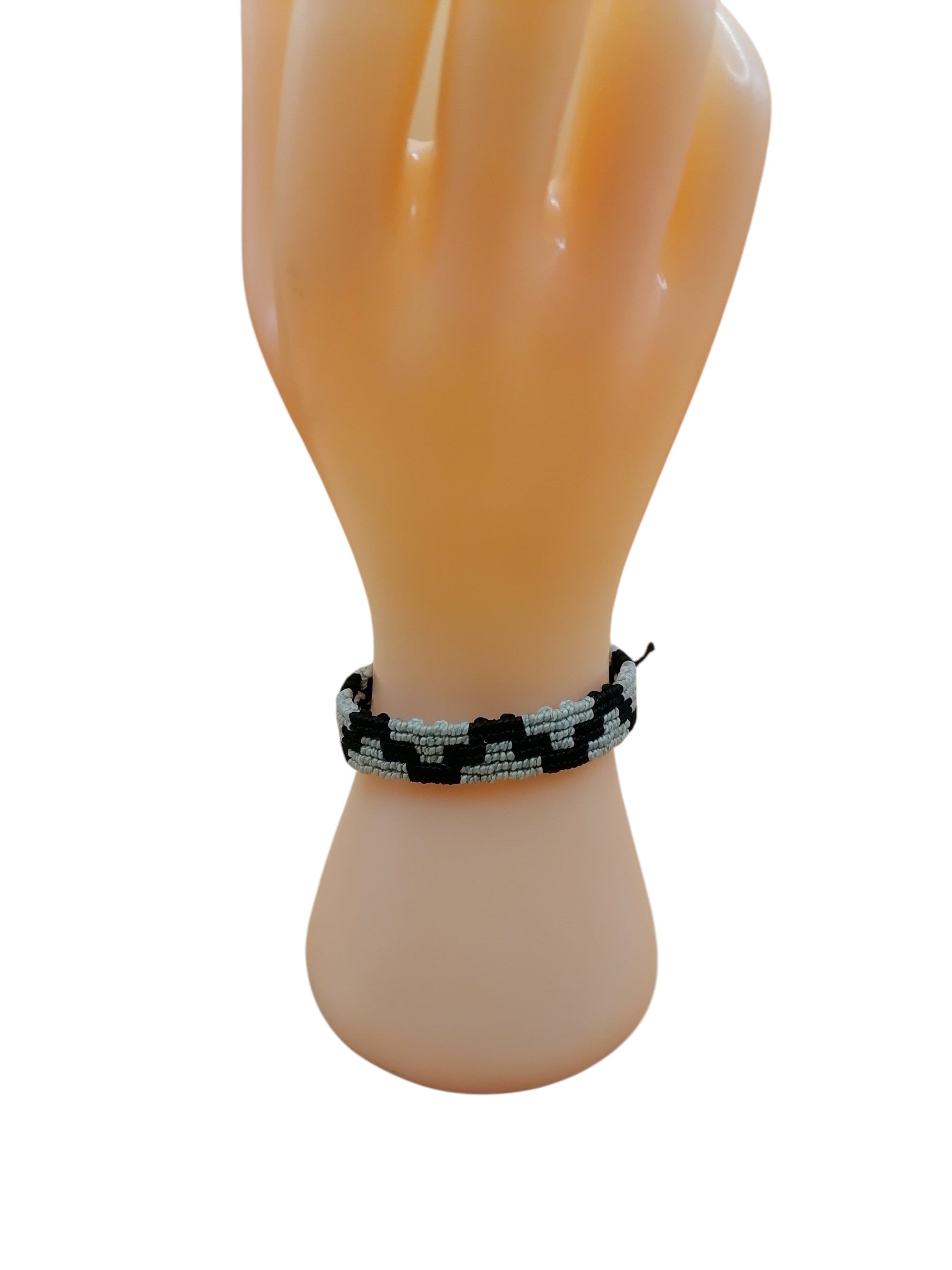 Chakana Inca Macrame Bracelet Thread Andean Cosmovision