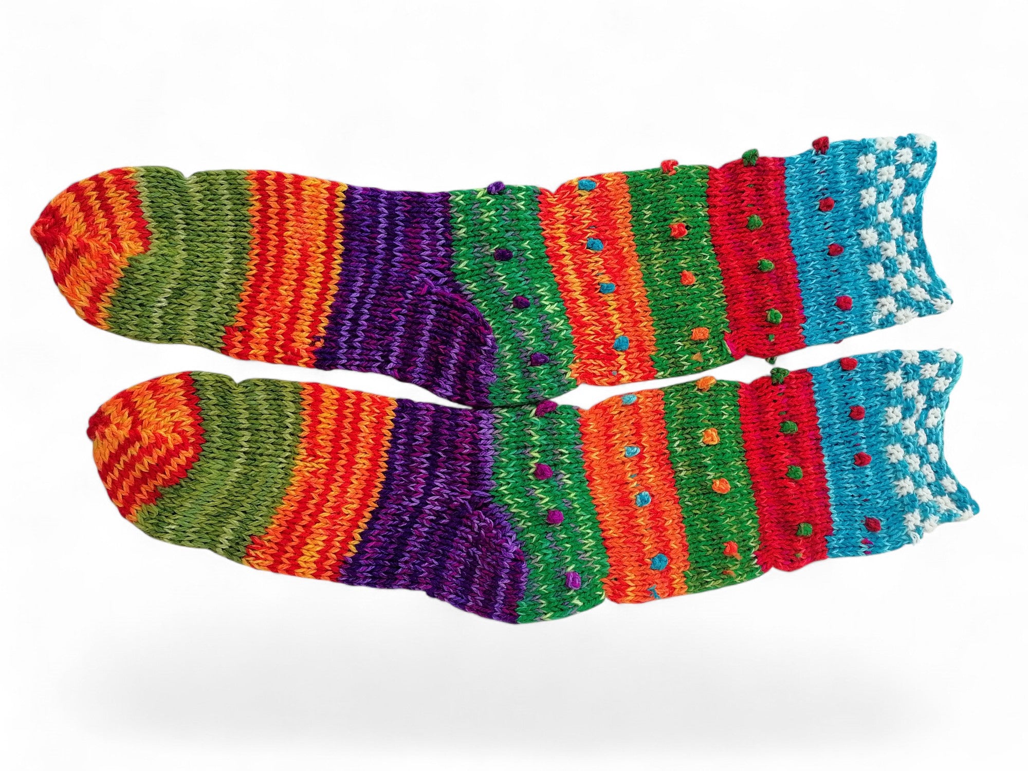 Warm Winter Wool Knit Tights Cusco
