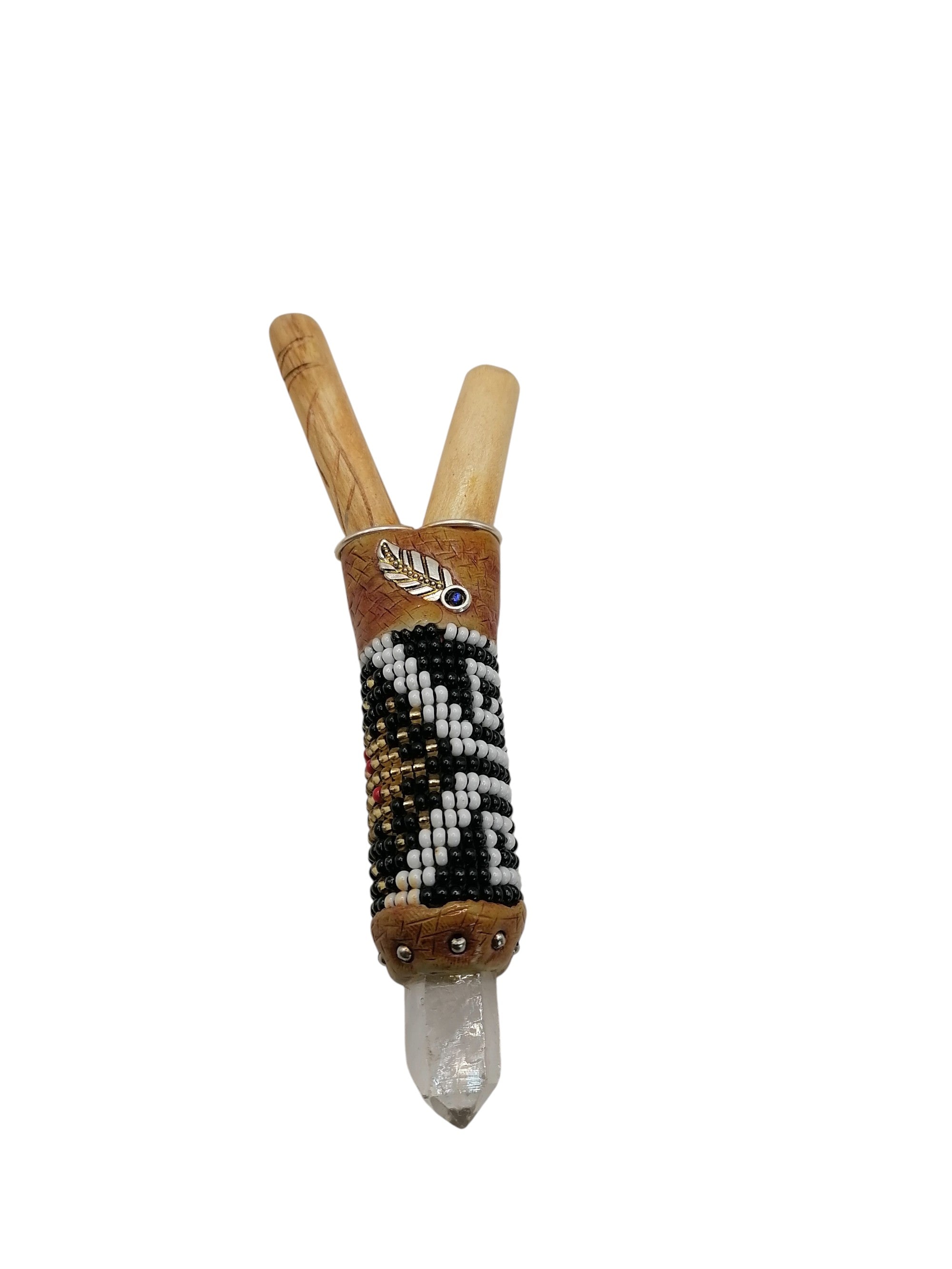 Peruvian Kuripe Unisex Handmade Chonta Wood
