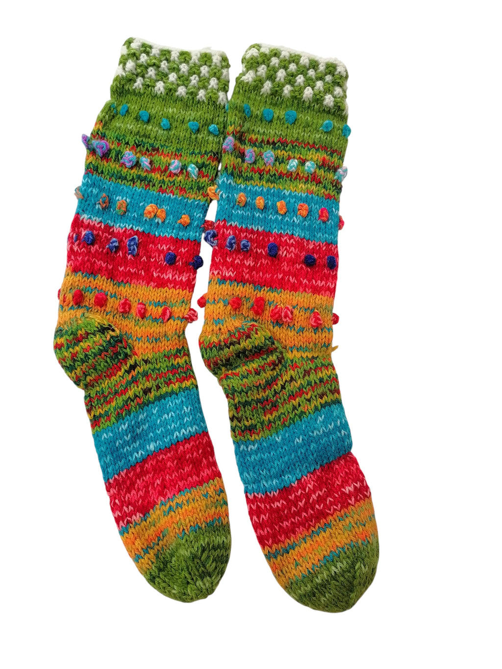 Unisex Winter Socks, Warm Andean Wool, Cusco