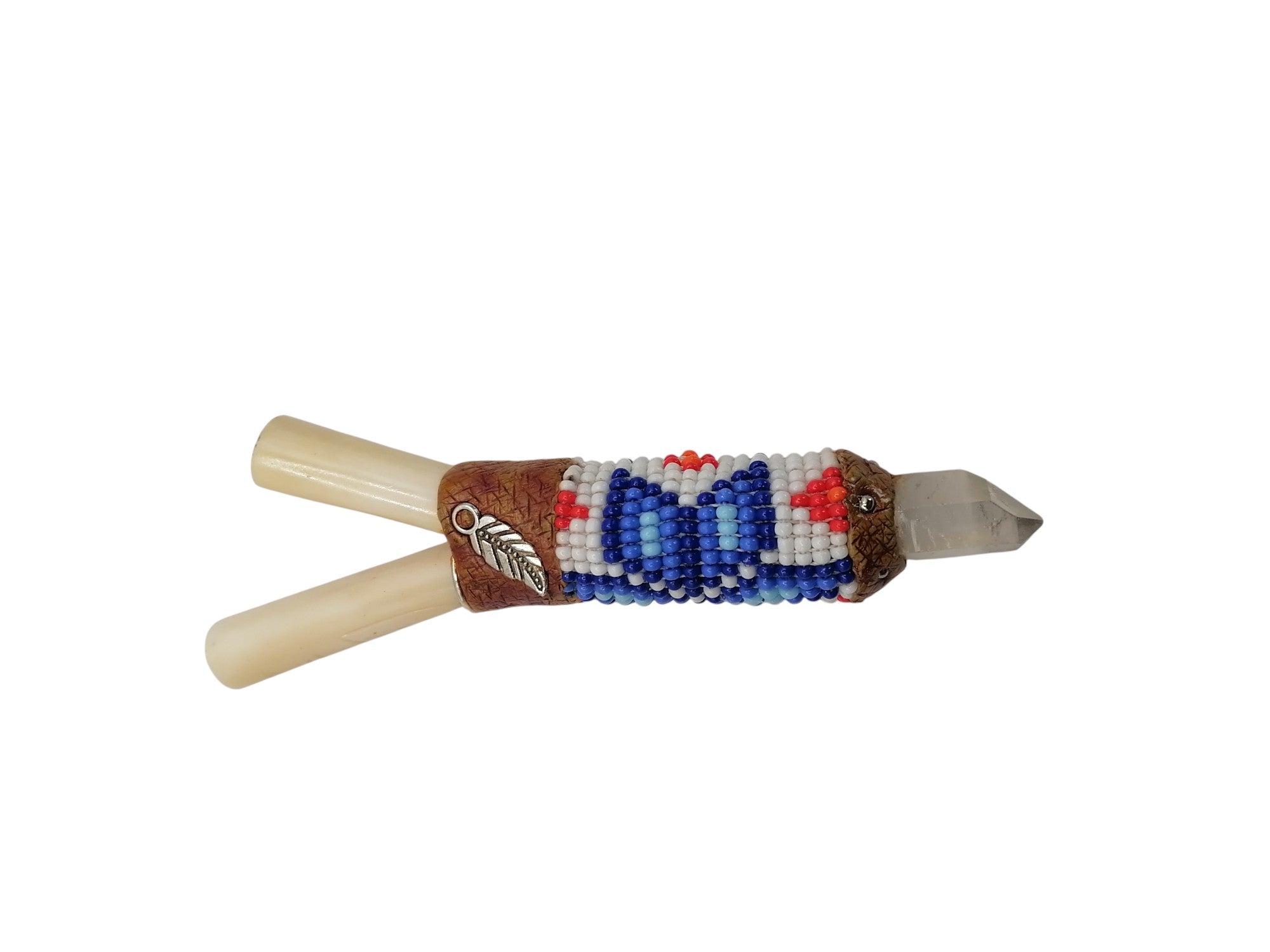 Kuripe Unisex Handmade Decorated with Multicolored Beads