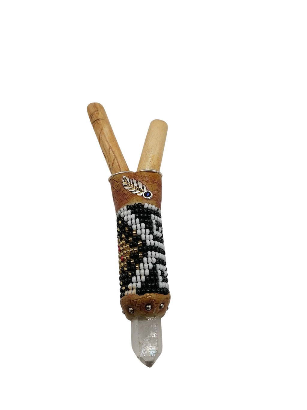 Peruvian Kuripe Unisex Handmade Chonta Wood