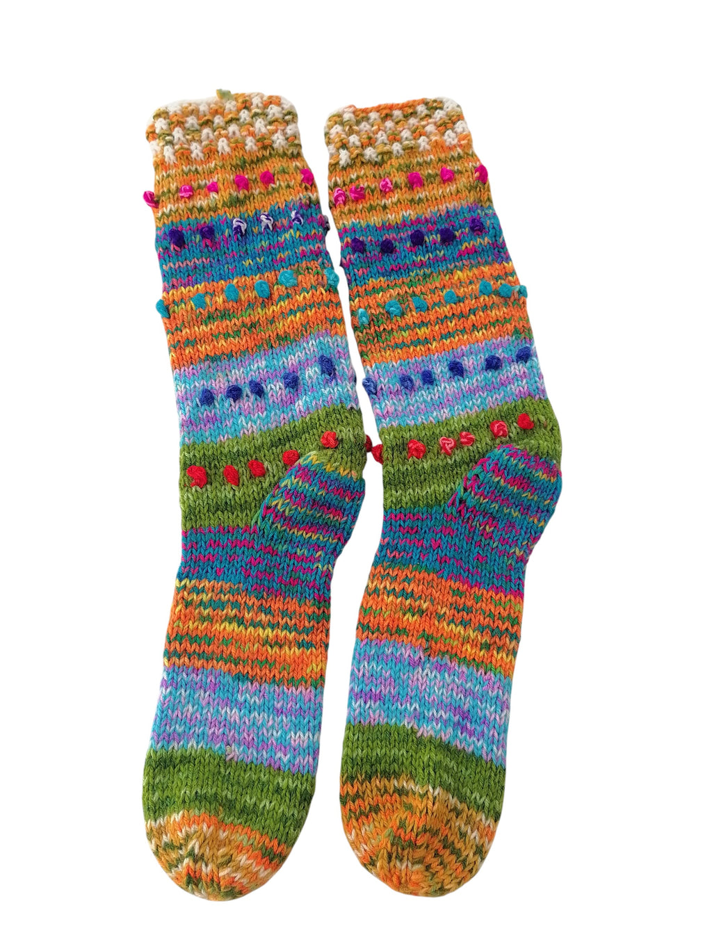 Warm Winter Wool Knit Socks Cusco