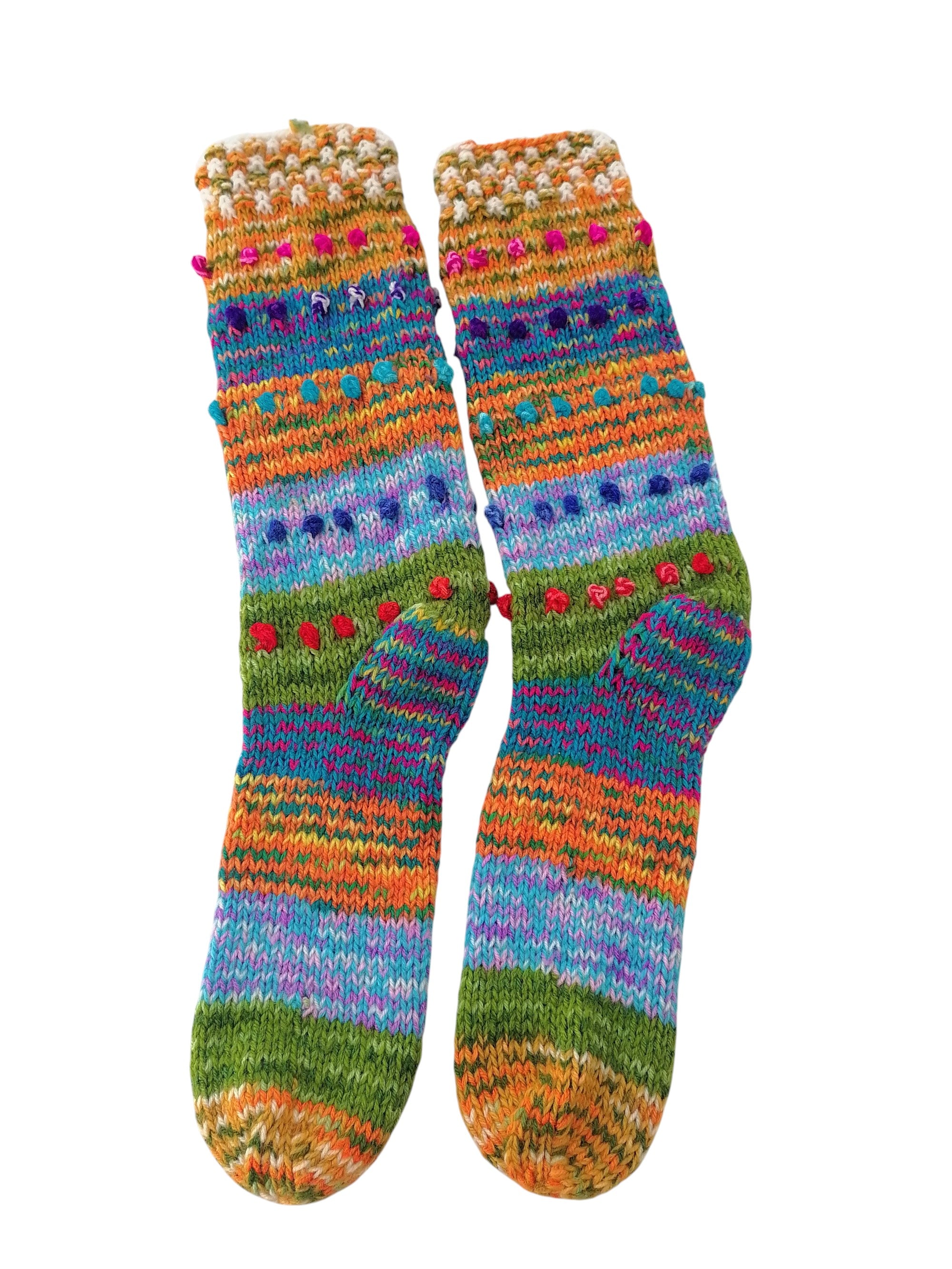 Warm Winter Wool Knit Socks Cusco