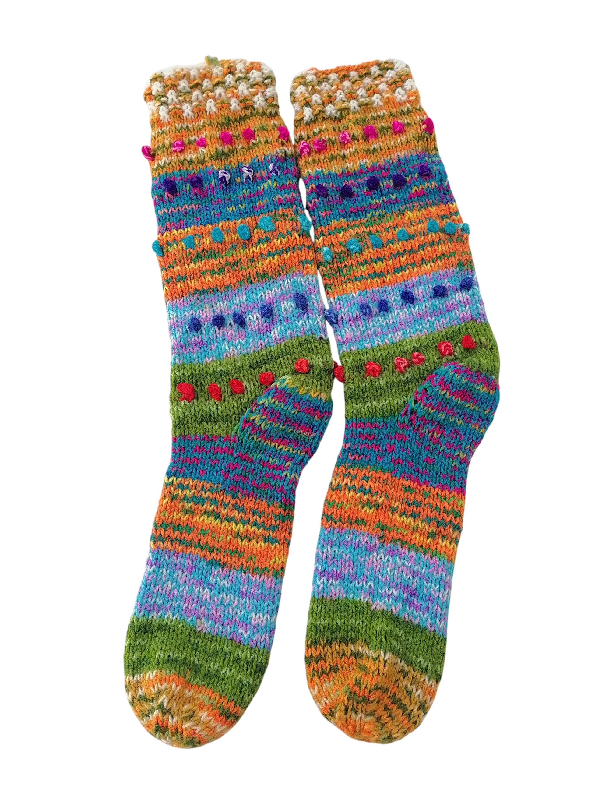 Warm Winter Wool Knit Socks Cusco