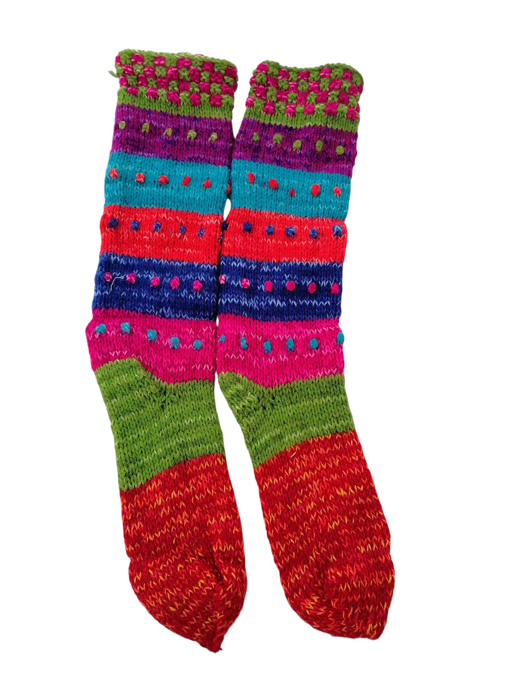 Unisex Winter Warm Socks, Soft and Comfortable Wool Knit, Cusco