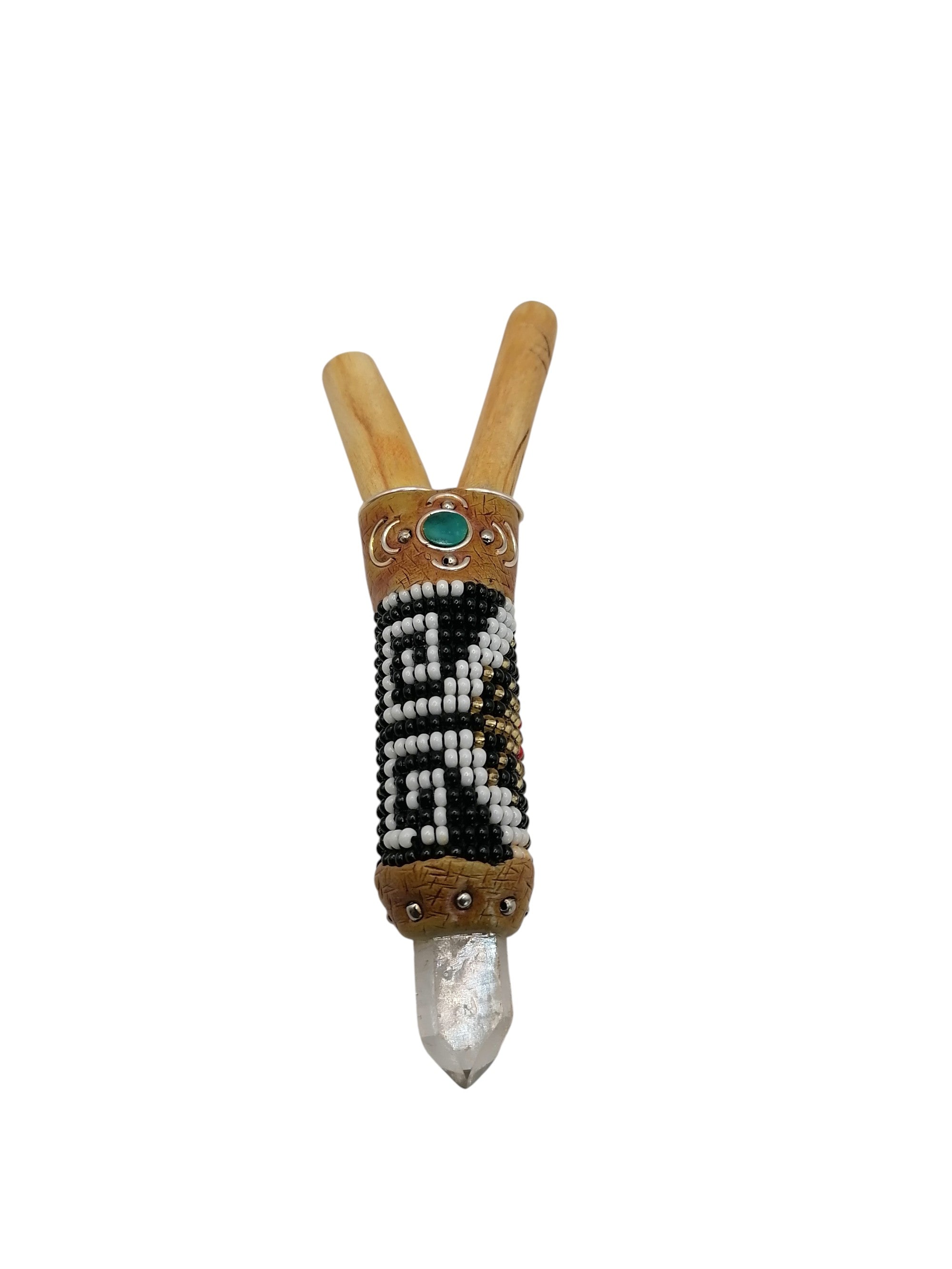 Peruvian Kuripe Unisex Handmade Chonta Wood