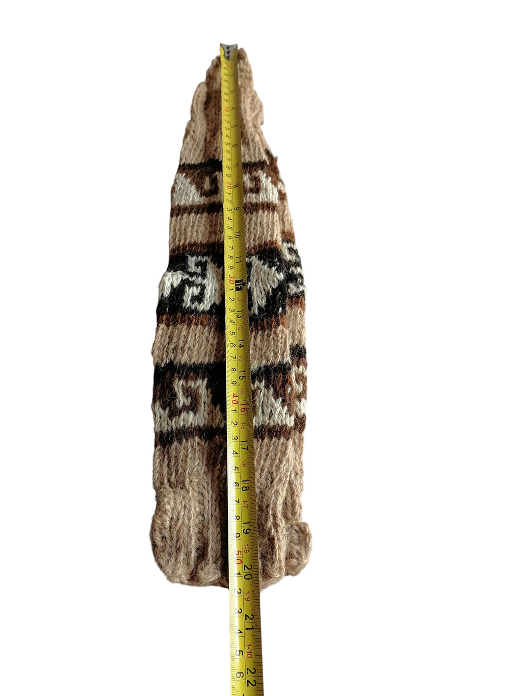Warm Winter Wool Knit Leg Warmer Cusco