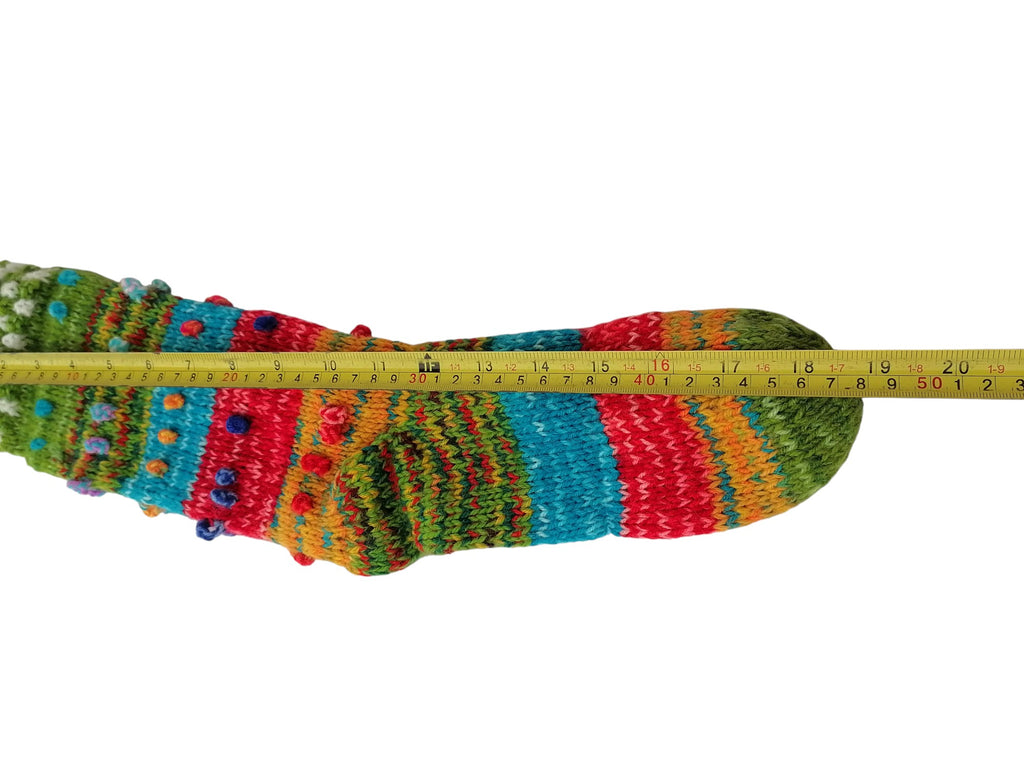 Unisex Winter Socks, Warm Andean Wool, Cusco