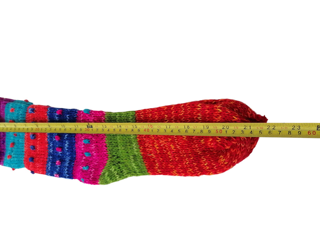 Unisex Winter Warm Socks, Soft and Comfortable Wool Knit, Cusco