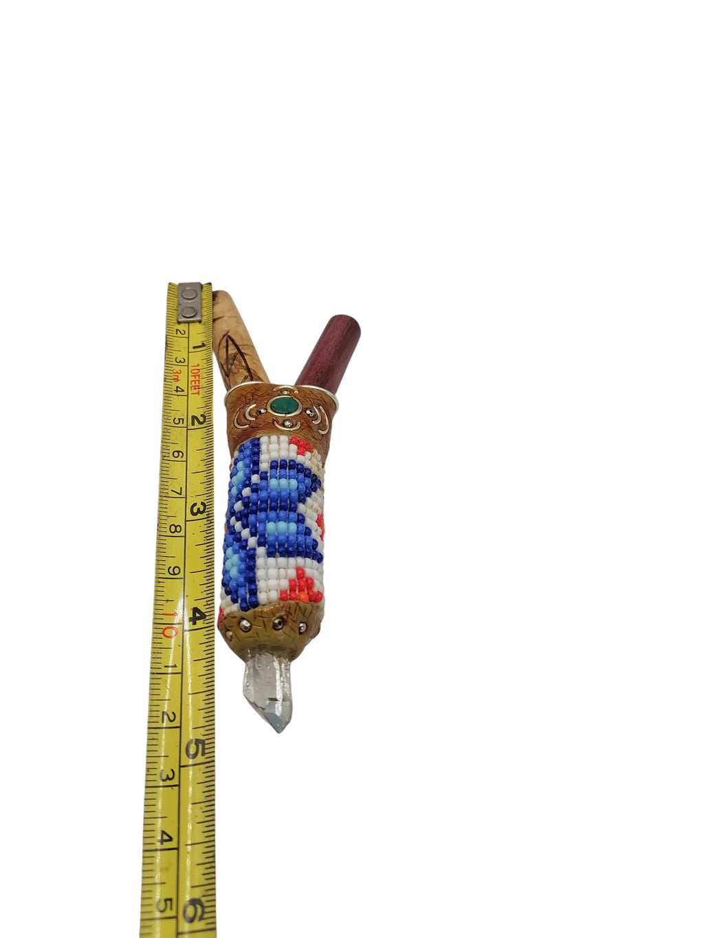Peruvian Kuripe Unisex Handmade Chonta Wood