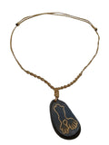 Handmade Stone Necklace Monkey Nazca Lines Tribal Choker