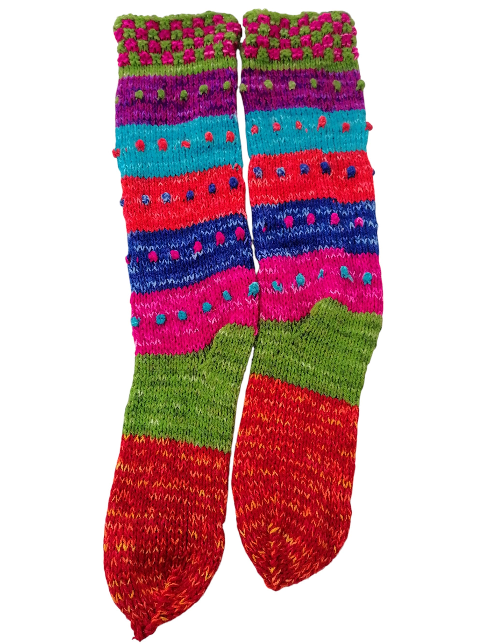 Unisex Winter Warm Socks, Soft and Comfortable Wool Knit, Cusco