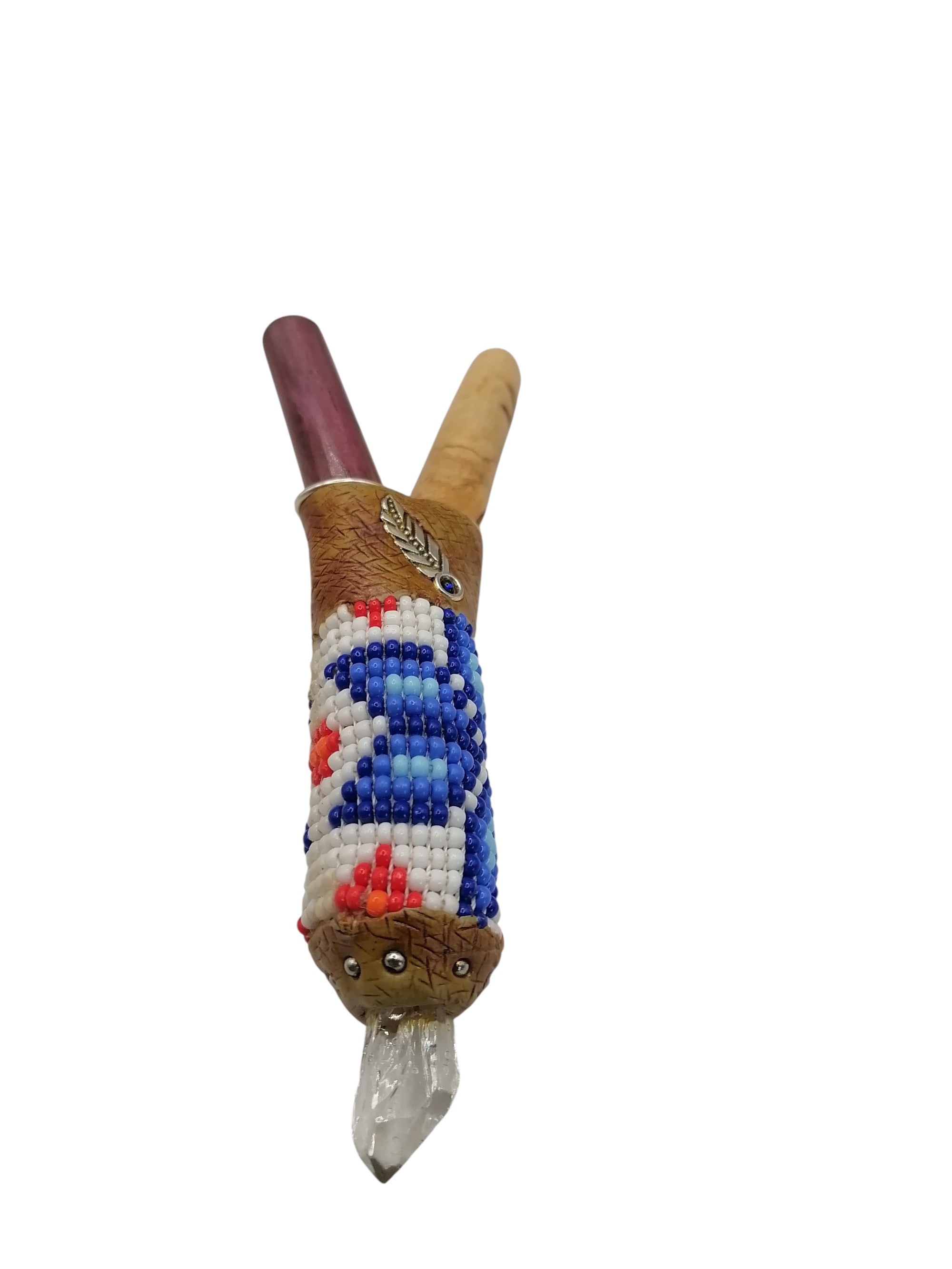 Peruvian Kuripe Unisex Handmade Chonta Wood