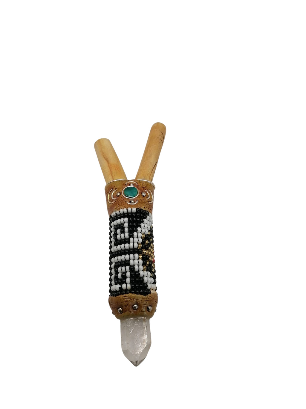 Peruvian Kuripe Unisex Handmade Chonta Wood